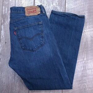 Levis Jeans Mens 36x30 501 XX Original Straight Leg Blue Denim Button Fly Pants